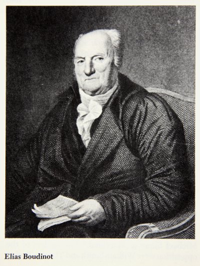 Portræt af Elias Boudinot af American School