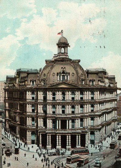 Post Office, New York, c.1900-09dani af American School