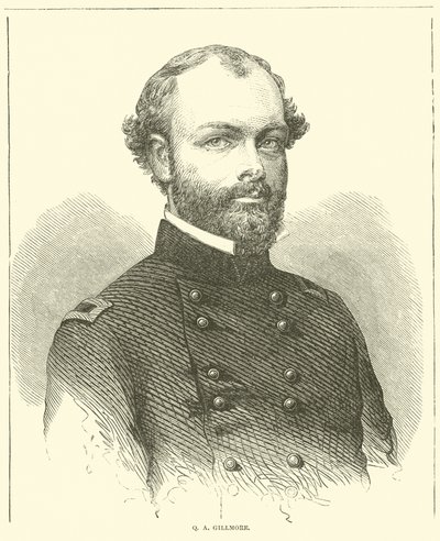 Q A Gillmore, juli 1863 af American School