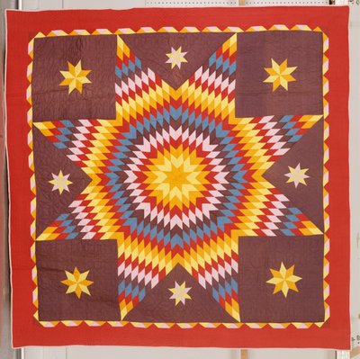 Quilted coverletdani af American School