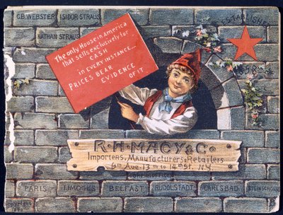 R.H. Macy & Co. Importører, producenter og forhandlere [katalogforside], 1890 af American School