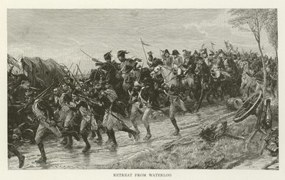 Træk tilbage fra Waterloo af American School