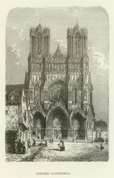 Reims katedral af American School