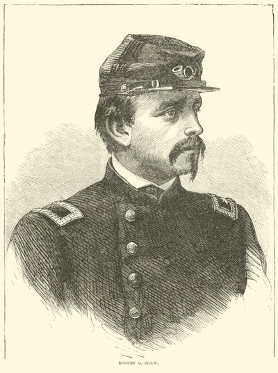 Robert G Shaw, juli 1863 af American School