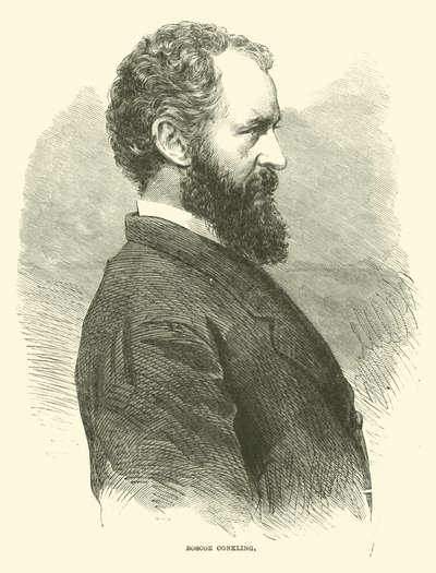 Roscoe Conkling, januar 1866 af American School