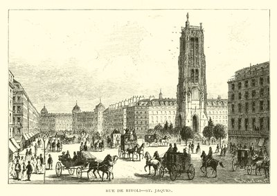 Rue de Rivoli, St. Jacques af American School