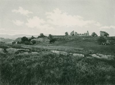 Ruinerne af Fort Ticonderoga (fotogravure) af American School