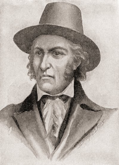 Samuel Chester Reid, kommandant for en kaper under krigen i 1812, fra 