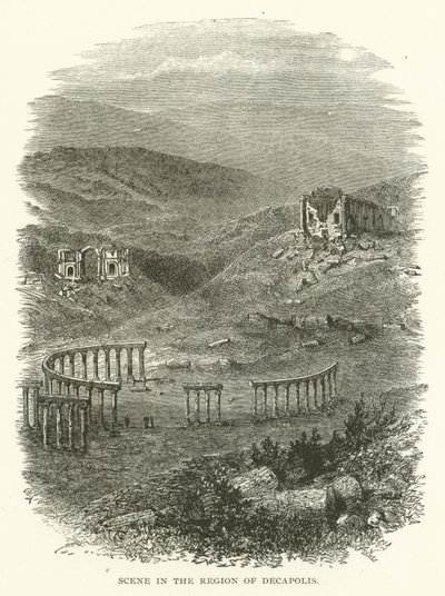 Scene i regionen Decapolis af American School