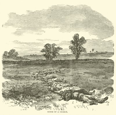 Scene af en anklage, september 1862 af American School