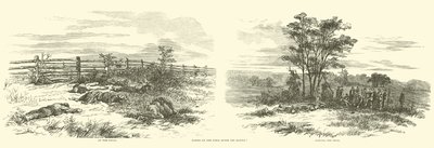 Scener på banen efter slaget, september 1862 af American School