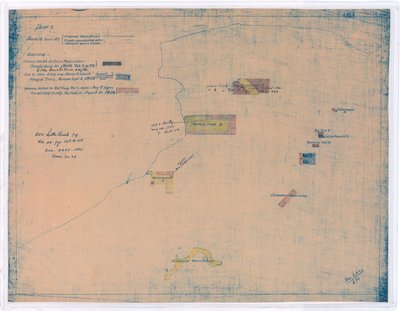 Seneca landområder i 1926 (print) af American School