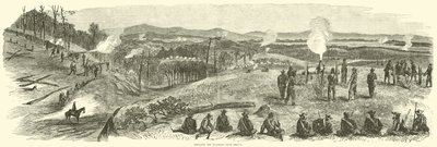 Beskydning af jernbanen nær Resaca, maj 1864 af American School