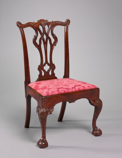 Sidestol, ca. 1770 af American School