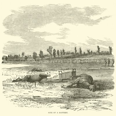 Sted for et batteri, september 1862 af American School