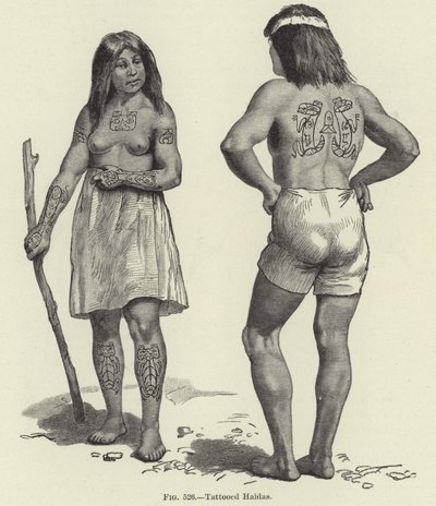 Tattooed Haidas af American School