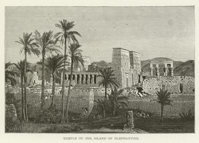 Temple of Isis, Island of Elephantine af American School