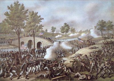 Slaget ved Antietam af American School
