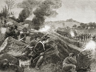 Briterne trækker sig tilbage fra Lexington, fra 