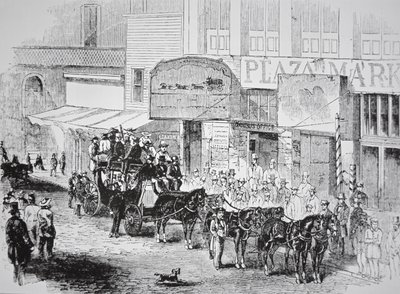 The Butterfield Overland Mail Coach, offentliggjort i Harper