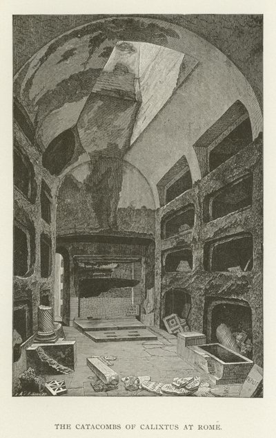 Calixtus-katakomberne i Rom af American School