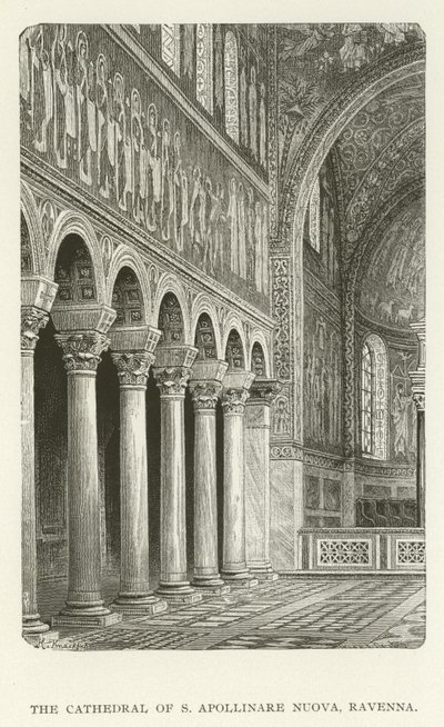 Katedralen i S Apollinare Nuova, Ravenna af American School