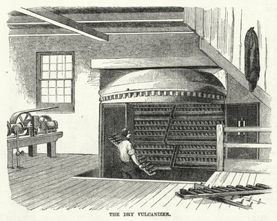 The Dry Vulcanizer (gravering) af American School