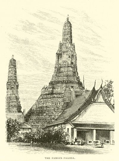 Den berømte pagode af American School