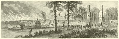 Det fjortende og tyvende korps flytter ud af Atlanta, november 1864 af American School