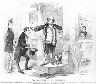 The Ingratitude of the Republicans, ca. 1860 af American School