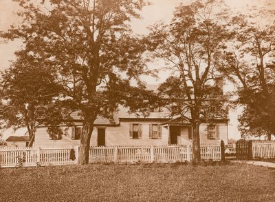 The Moore House, Yorktown (fotogravure) af American School