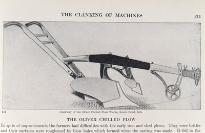 The Oliver Chilled Plough, fra The Pageant of America, Vol.3, af Ralph Henry Gabriel, 1926 af American School