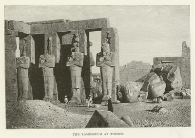 Ramesseum i Theben af American School