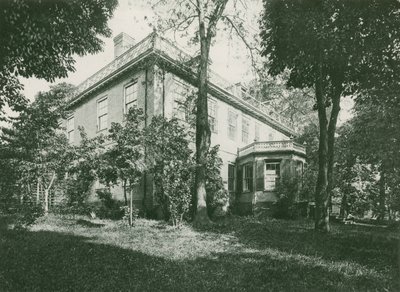 The Schuyler Mansion Albany (fotogravure) af American School