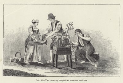 Den utro napolitanske kastanje-huckster af American School