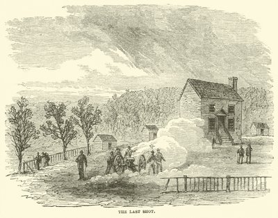 Det sidste skud, april 1865 af American School