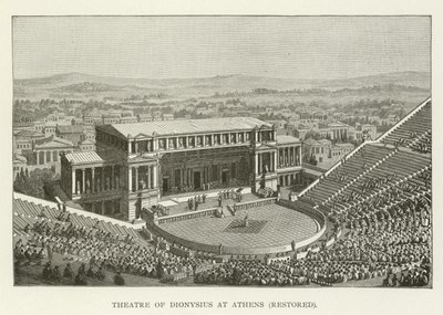 Dionysius Teater i Athen, restaureret af American School