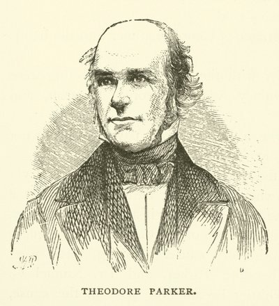 Theodore Parker, American Unitarian Minister, Transcendentalist and abolitionistdani af American School