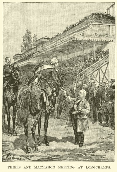 Thiers og Macmahon mødes i Longchamps af American School
