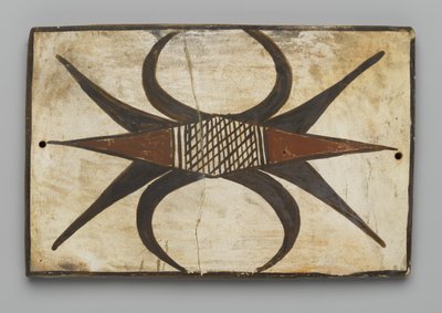 Flise, lavet i Mesa, Arizona af Hopi People (ler og slip) af American School