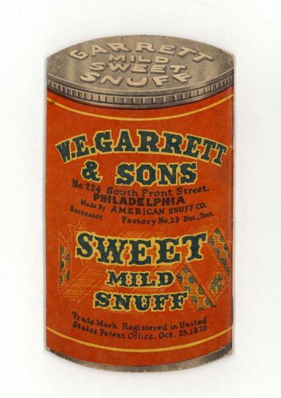 Dåse sød mild snus af American School