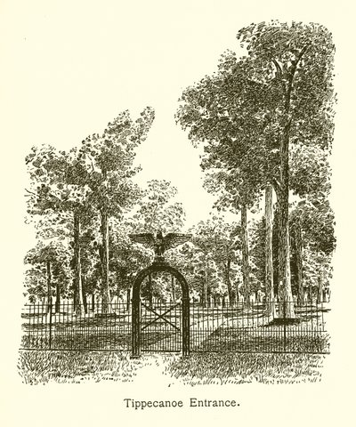 Tippecanoe Indgang, General William Henry Harrison af American School