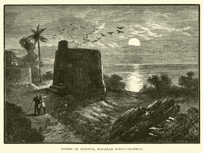Silence Tower, Malabar Point, Bombay af American School