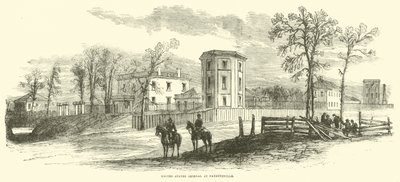 United States Arsenal i Fayetteville, marts 1865 af American School