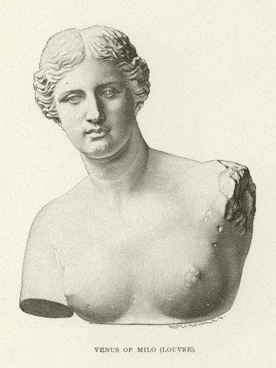 Venus af Milo, Louvre af American School