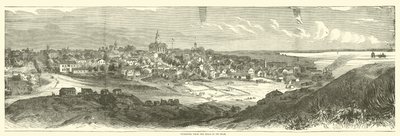 Vicksburg fra bakkerne i dens bagside, maj 1863 af American School