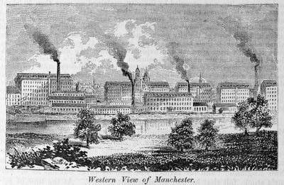 Western View of Manchester, fra 