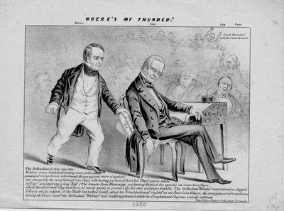 Hvor er min torden?, c. 1850 af American School