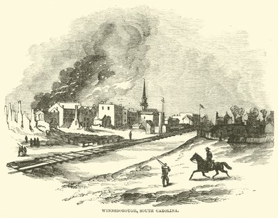 Winnsborough, South Carolina, februar 1865 af American School