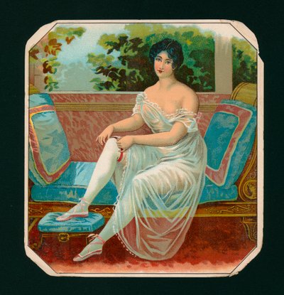 Kvindens påklædning (chromolitho) af American School